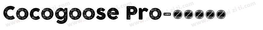 Cocogoose Pro字体转换